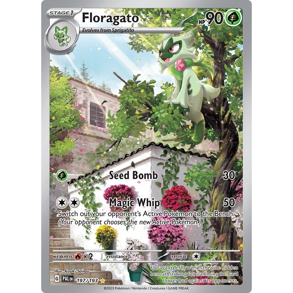 Image for Floragato (197/193) (SV02: Paldea Evolved) - Pokemon