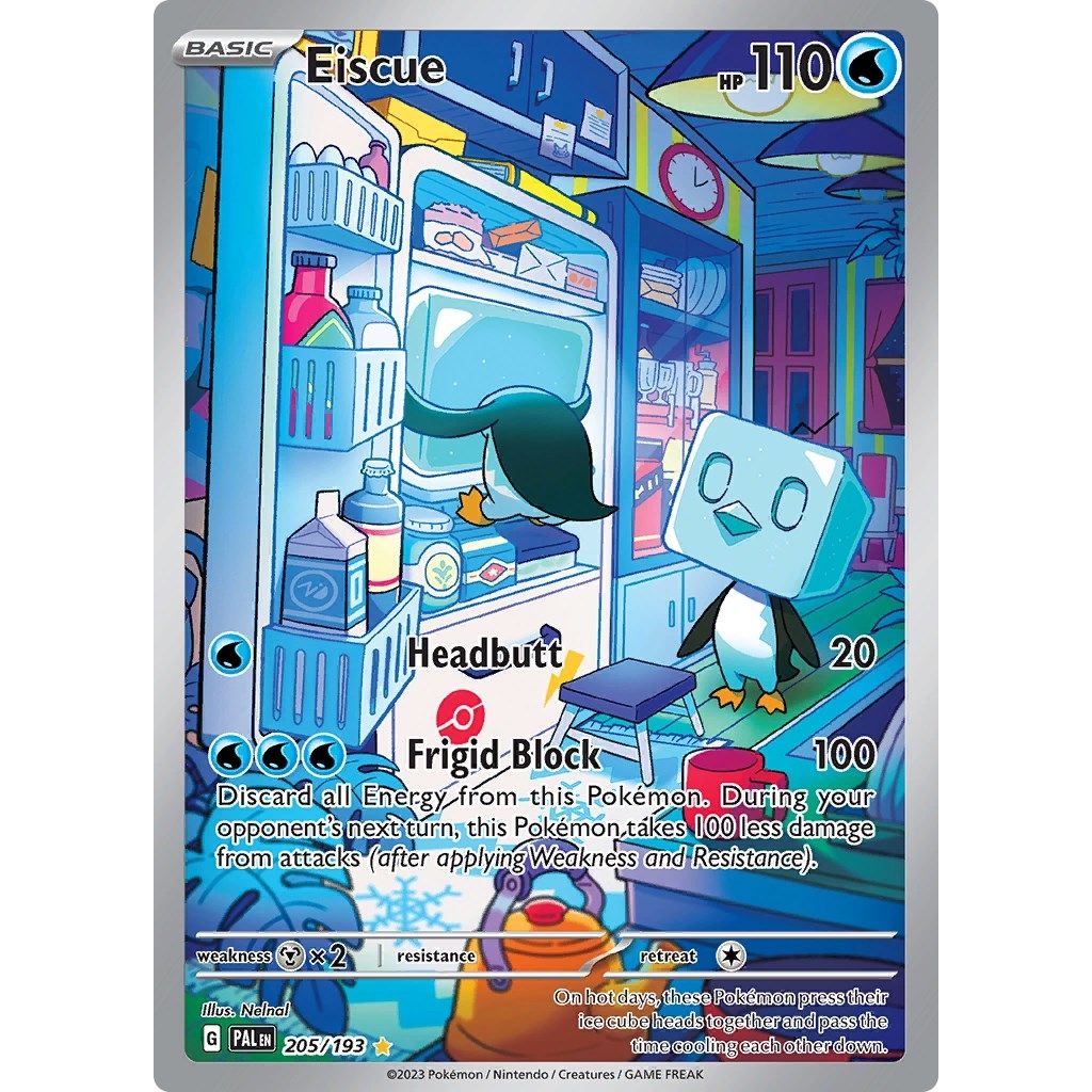 Image for Eiscue (205/193) (SV02: Paldea Evolved) - Pokemon