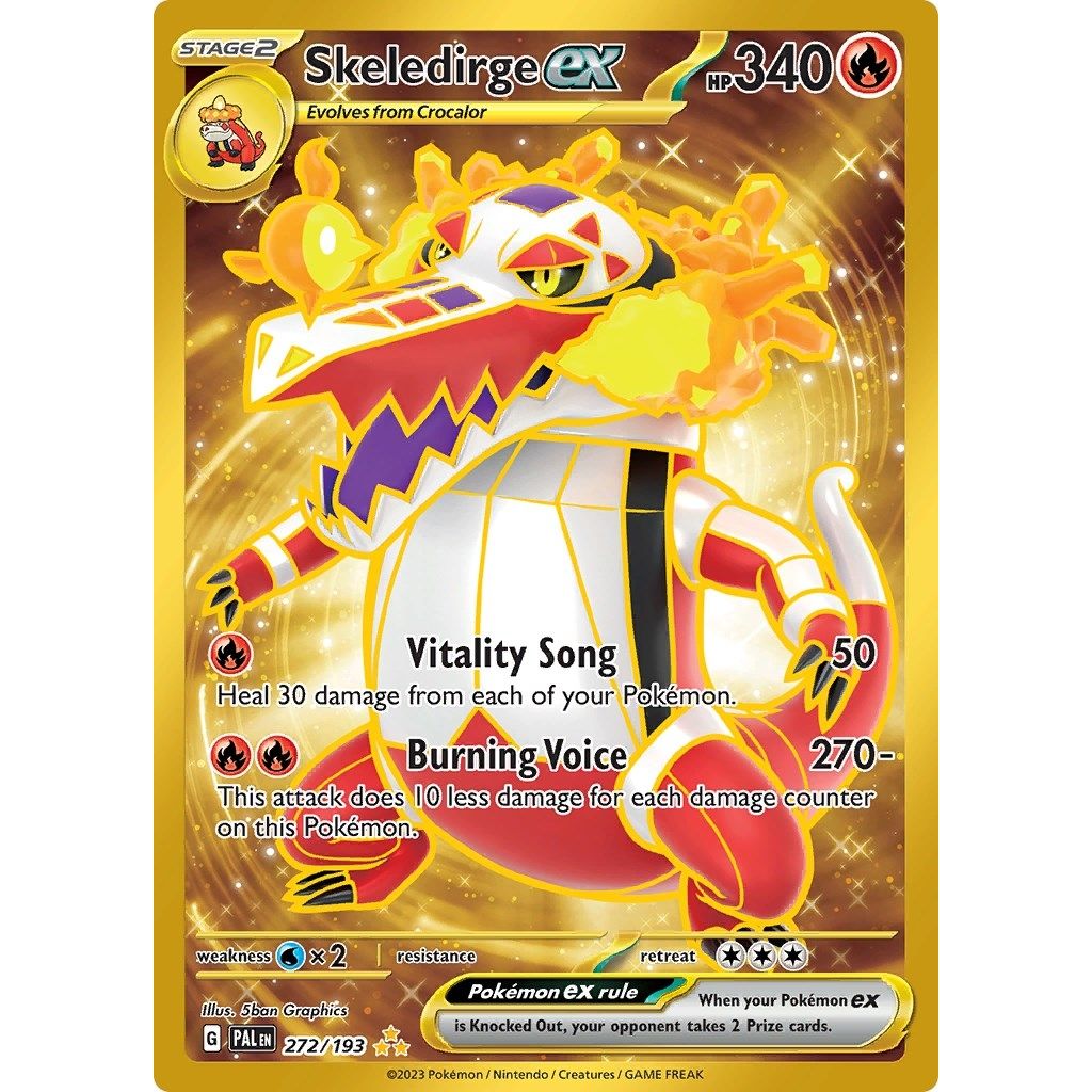 Skeledirge ex (272/193) (SV02: Paldea Evolved) - PokeBox USA