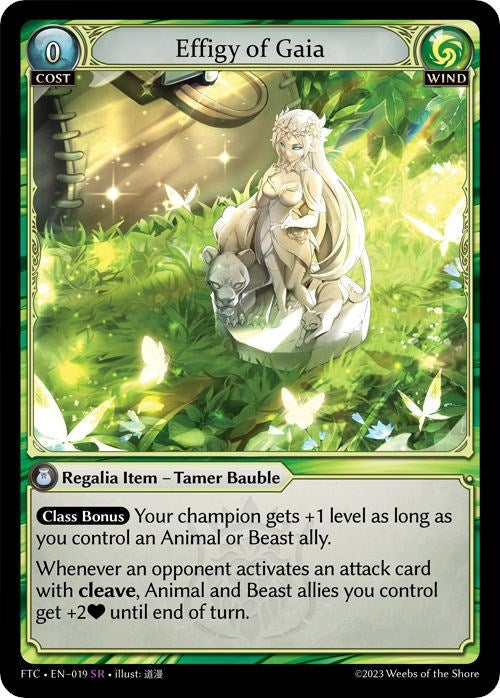 Image for Effigy of Gaia (019) (Fractured Crown) (FTC) - Grand Archive TCG