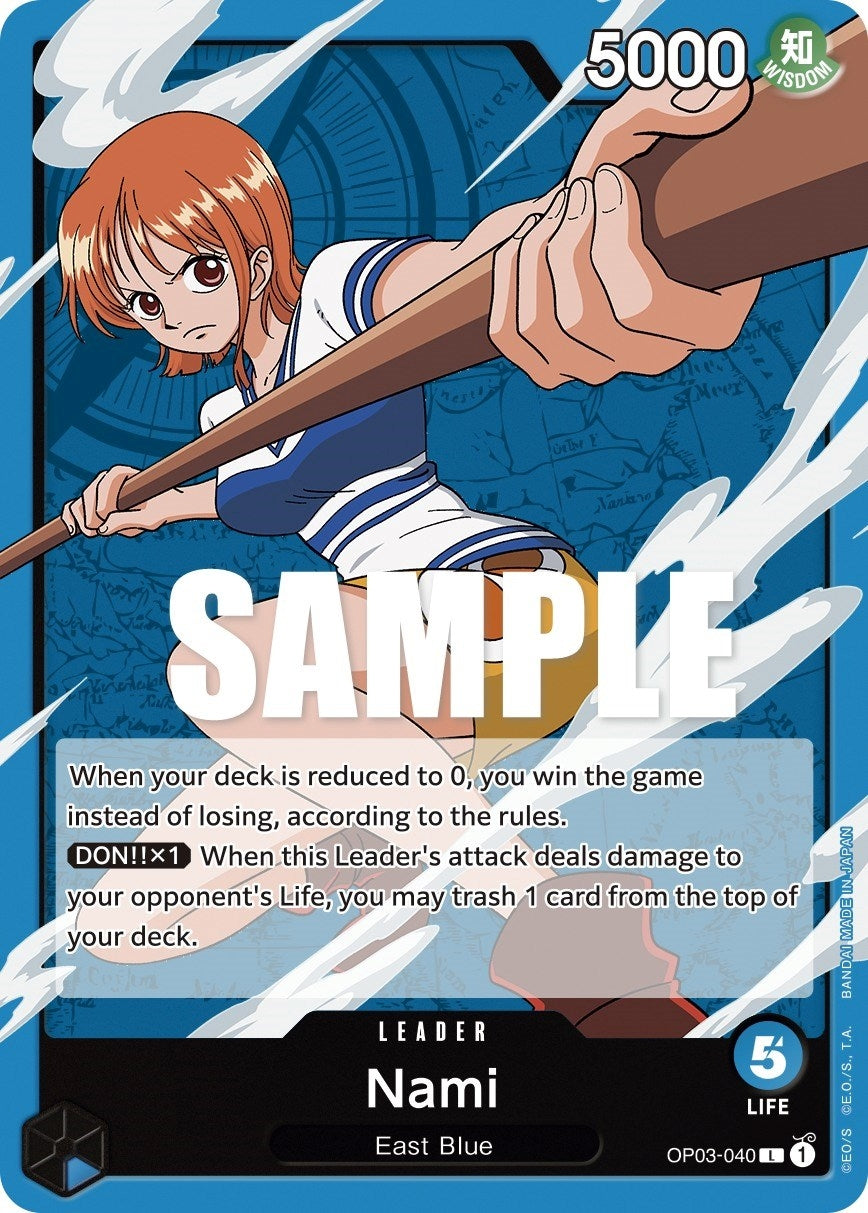 Image for Nami (040) (OP03-040) (Pillars of Strength) (OP03) - One Piece Card Game