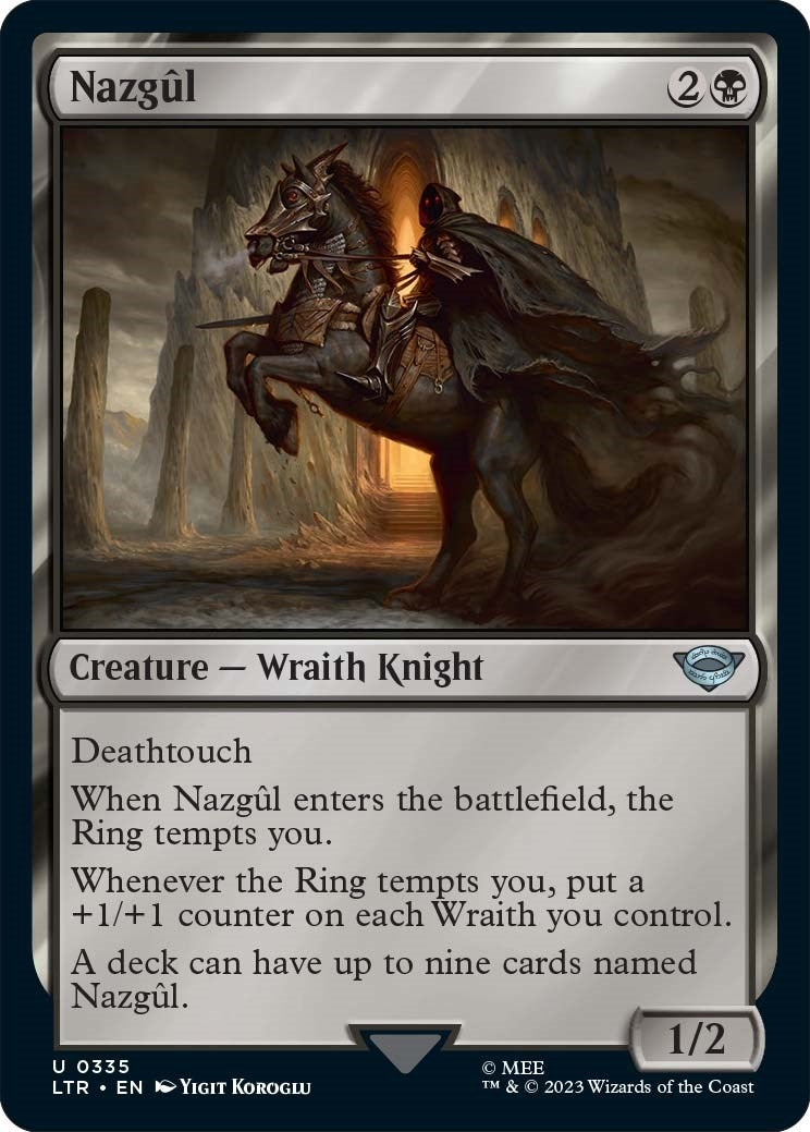 Nazgul (0335) (335) (Universes Beyond: The Lord of the Rings: Tales of Middle-earth) - PokeBox USA