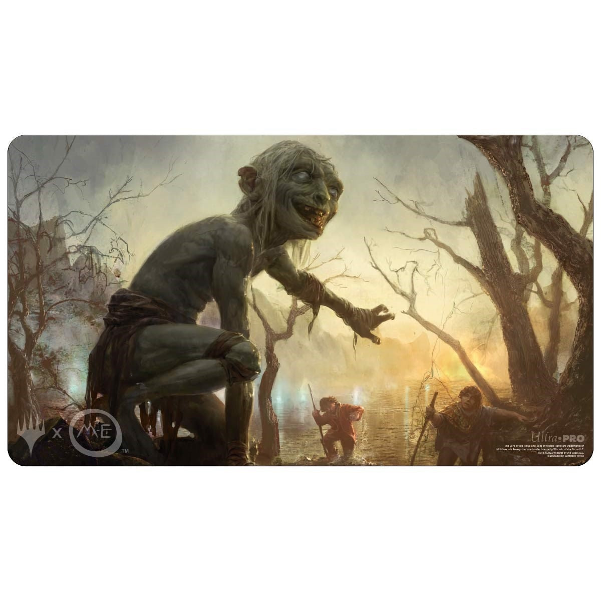 Image for The Lord of the Rings: Tales of Middle-earth Smeagol Standard Gaming Playmat for Magic: The Gathering - Playmats
