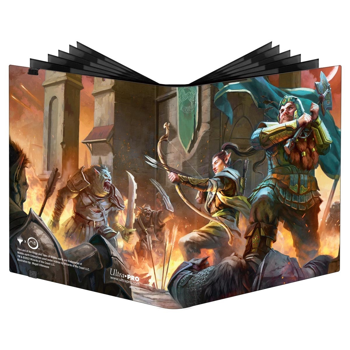 Image for The Lord of the Rings: Tales of Middle-earth Legolas and Gimli 4-Pocket PRO-Binder for Magic: The Gathering - Storage Albums