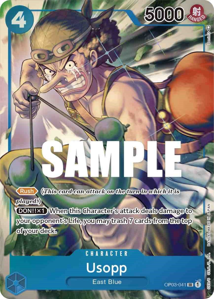 Image for Usopp (Alternate Art) (OP03-041) (Pillars of Strength) (OP03) - One Piece Card Game