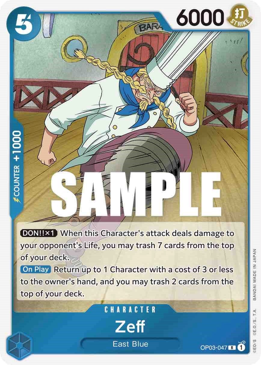 Image for Zeff (OP03-047) (Pillars of Strength) (OP03) - One Piece Card Game