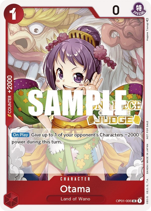 Image for Otama (Judge) (OP01-006) (One Piece Promotion Cards) (OP-PR) - One Piece Card Game