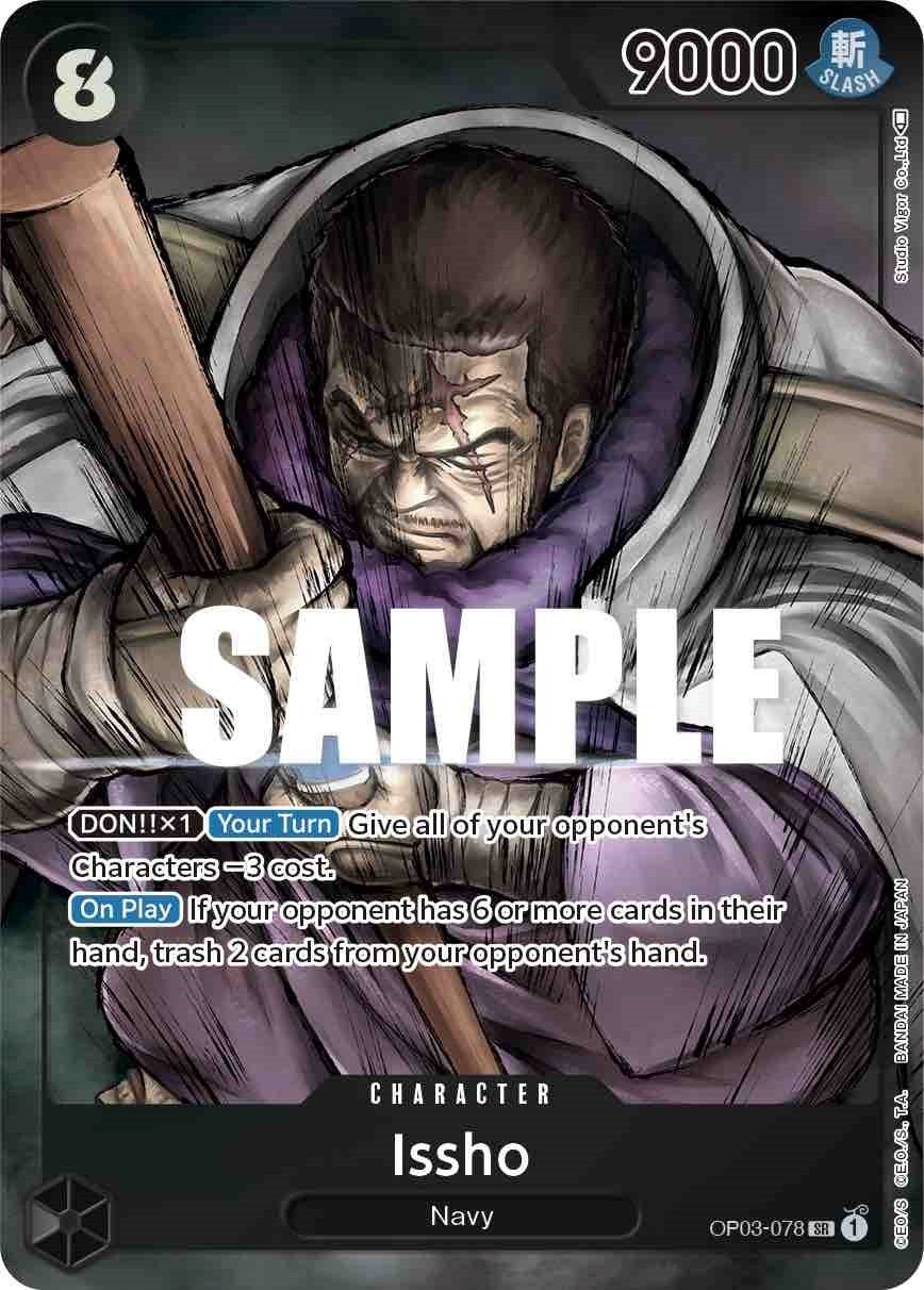 Image for Issho (Alternate Art) (OP03-078) (Pillars of Strength) (OP03) - One Piece Card Game