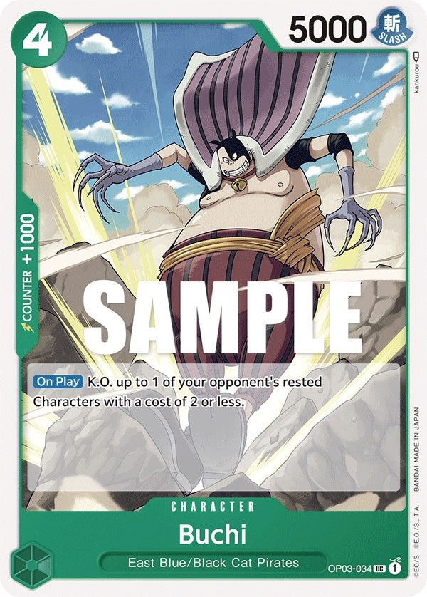Image for Buchi (OP03-034) (Pillars of Strength) (OP03) - One Piece Card Game