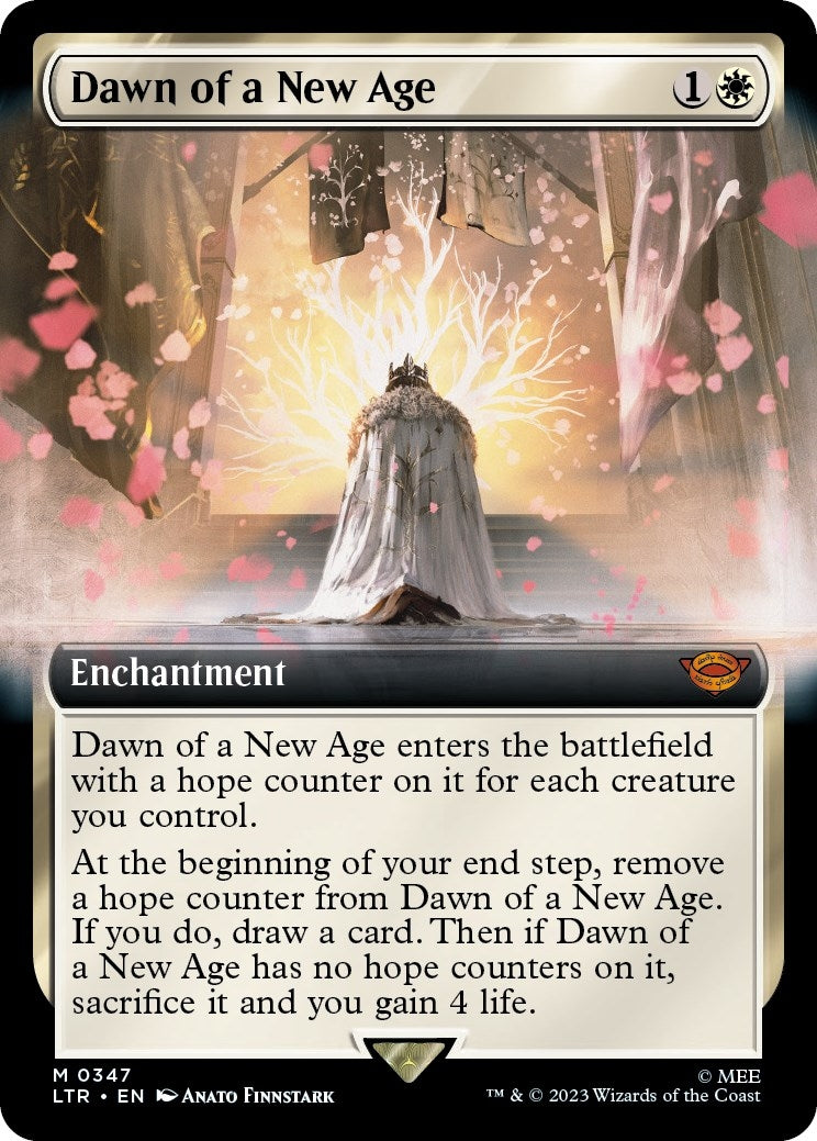 Dawn of a New Age (Extended Art) (347) (Universes Beyond: The Lord of the Rings: Tales of Middle-earth) - PokeBox USA