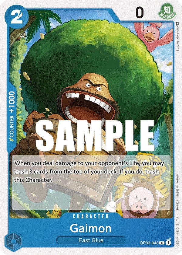 Image for Gaimon (OP03-043) (Pillars of Strength) (OP03) - One Piece Card Game