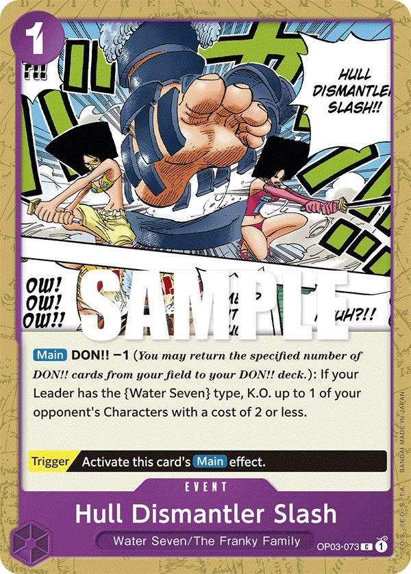 Image for Hull Dismantler Slash (OP03-073) (Pillars of Strength) (OP03) - One Piece Card Game
