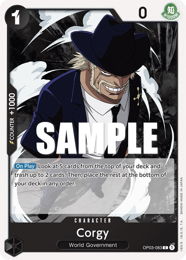 Image for Corgy (OP03-083) (Pillars of Strength) (OP03) - One Piece Card Game