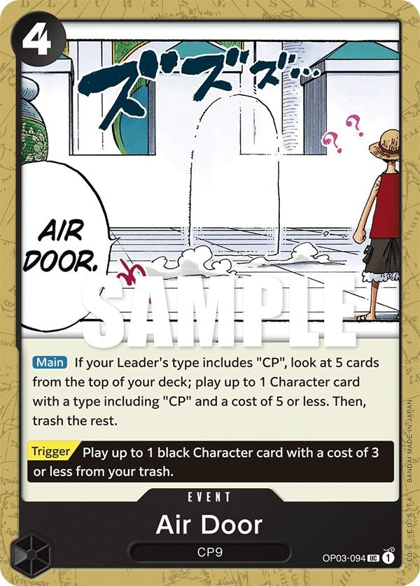 Image for Air Door (OP03-094) (Pillars of Strength) (OP03) - One Piece Card Game