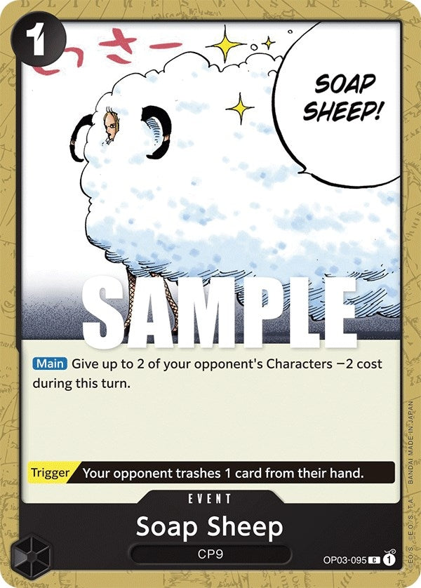 Image for Soap Sheep (OP03-095) (Pillars of Strength) (OP03) - One Piece Card Game