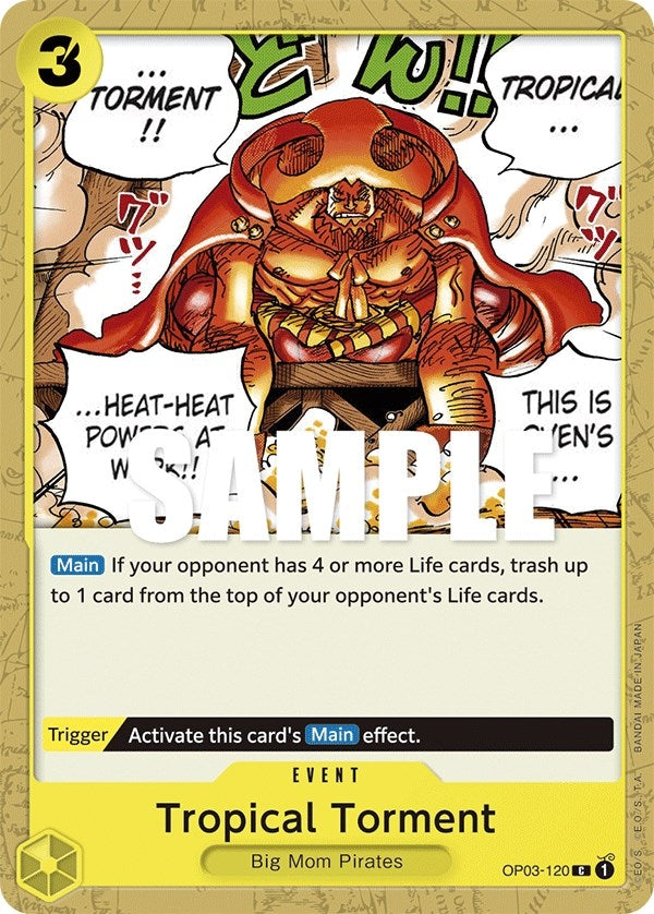 Image for Tropical Torment (OP03-120) (Pillars of Strength) (OP03) - One Piece Card Game