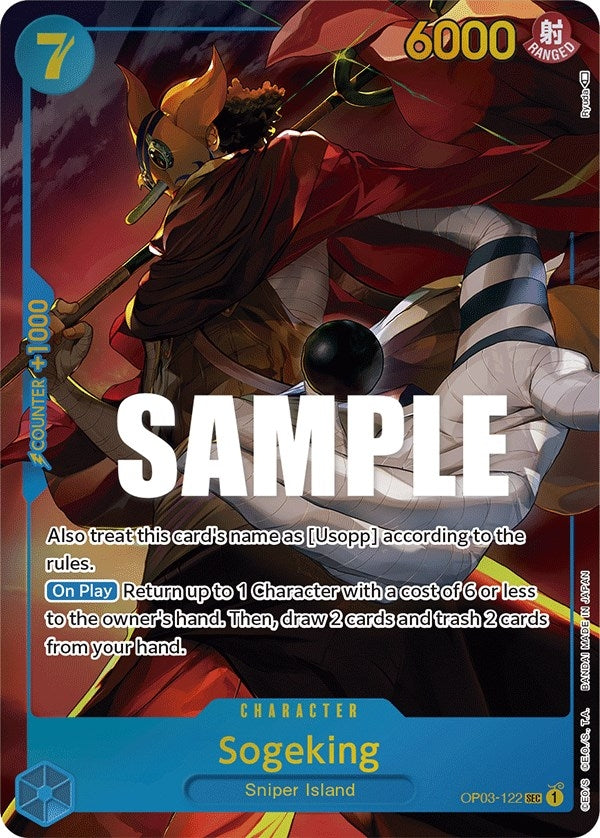 Image for Sogeking (Alternate Art) (OP03-122) (Pillars of Strength) (OP03) - One Piece Card Game