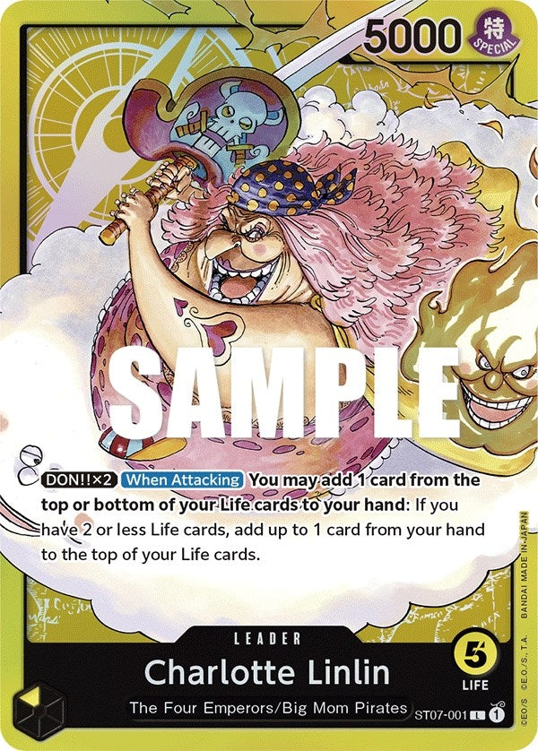 Image for Charlotte Linlin (ST07-001) (Starter Deck 7: Big Mom Pirates) (ST-07) - One Piece Card Game