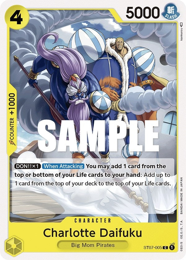 Image for Charlotte Daifuku (ST07-005) (Starter Deck 7: Big Mom Pirates) (ST-07) - One Piece Card Game