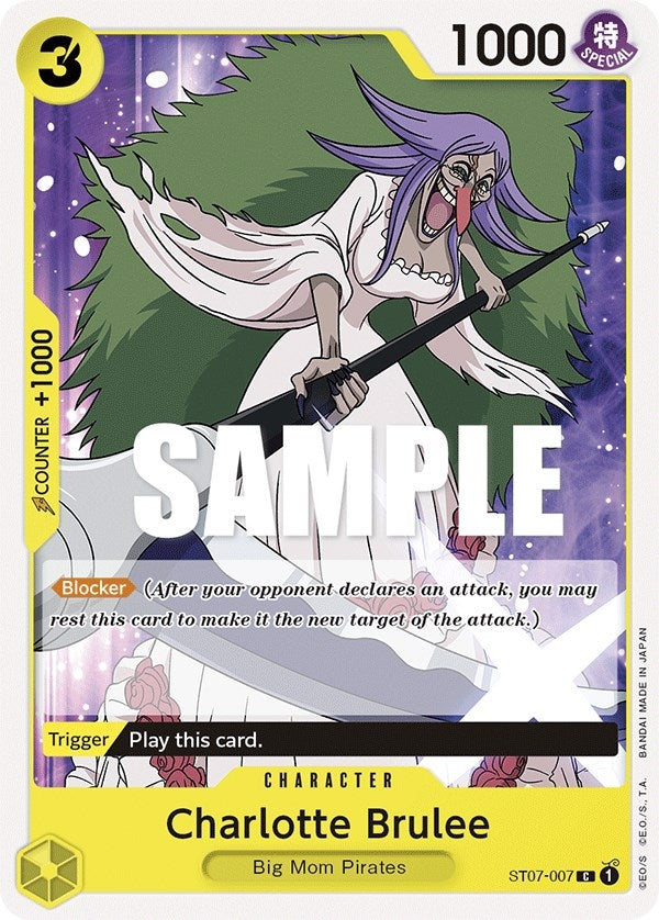 Image for Charlotte Brulee (ST07-007) (Starter Deck 7: Big Mom Pirates) (ST-07) - One Piece Card Game