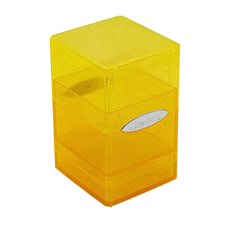 Image for Satin Tower - Glitter Yellow - Deck Boxes