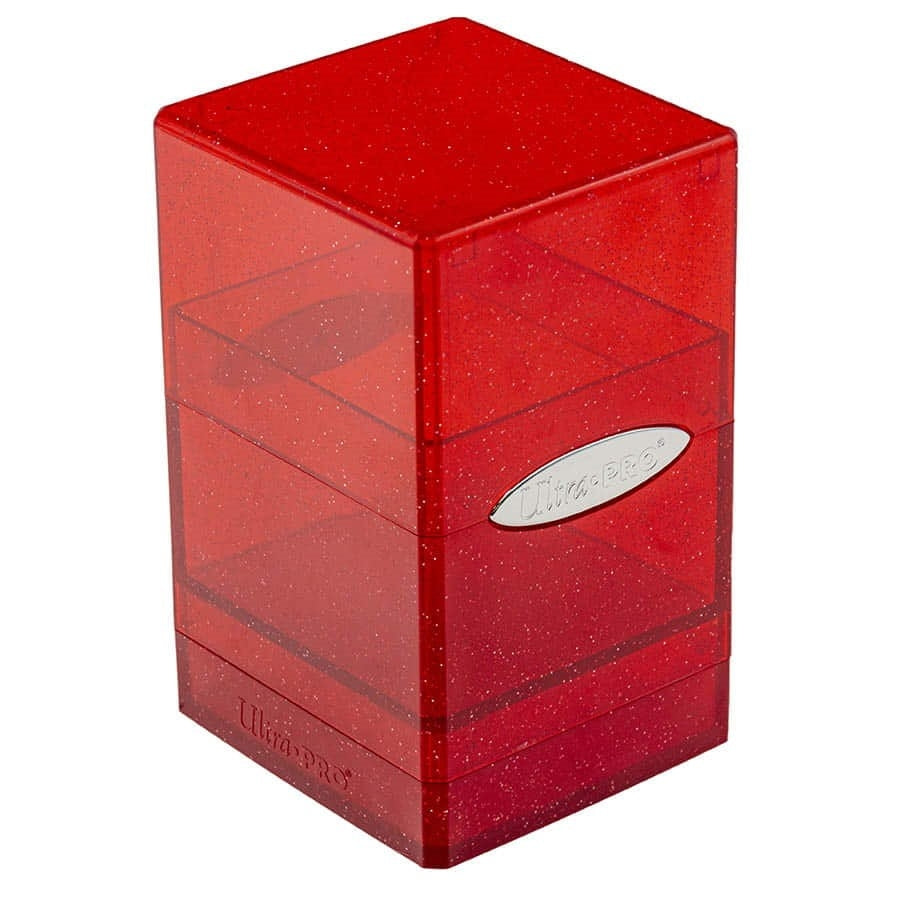 Image for Satin Tower - Glitter Red - Deck Boxes