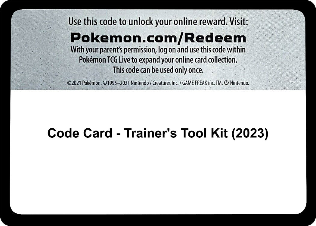Image for Code Card - Trainer's Tool Kit (2023) (Miscellaneous Cards & Products) (MCAP) - Pokemon