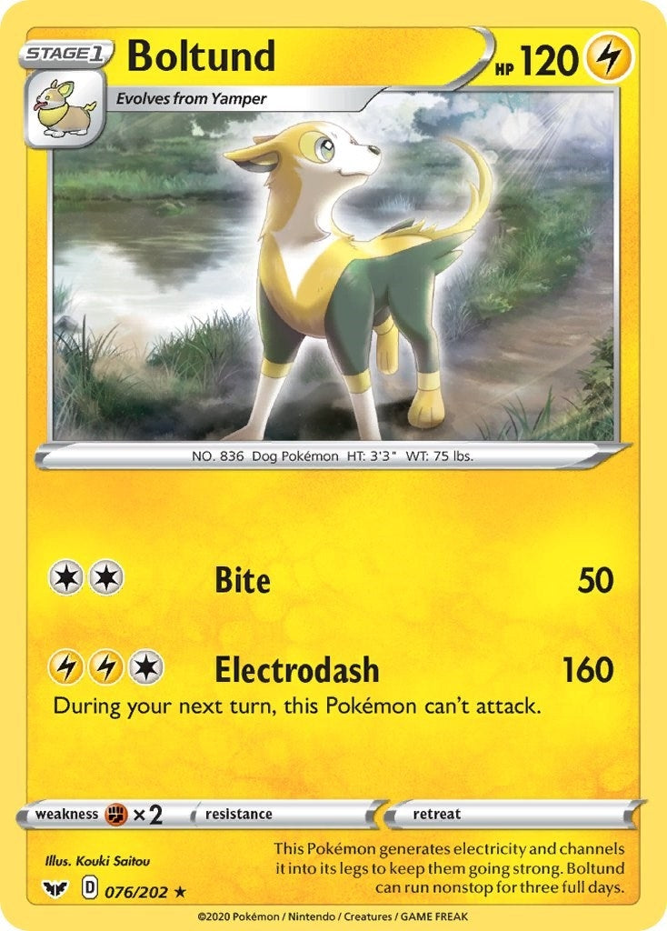 Image for Boltund (076) (076/202) (Deck Exclusives) (PR) - Pokemon
