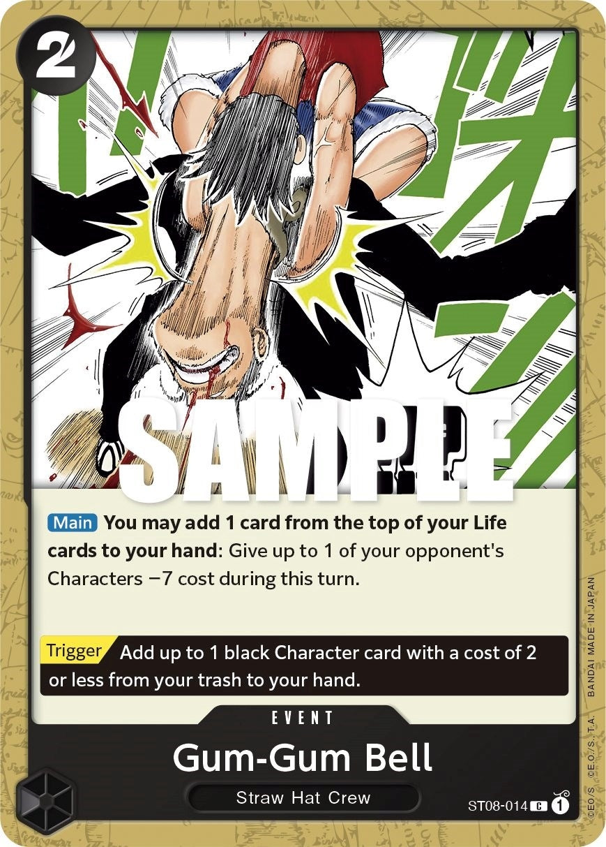Image for Gum-Gum Bell (ST08-014) (Starter Deck 8: Monkey.D.Luffy) (ST-08) - One Piece Card Game
