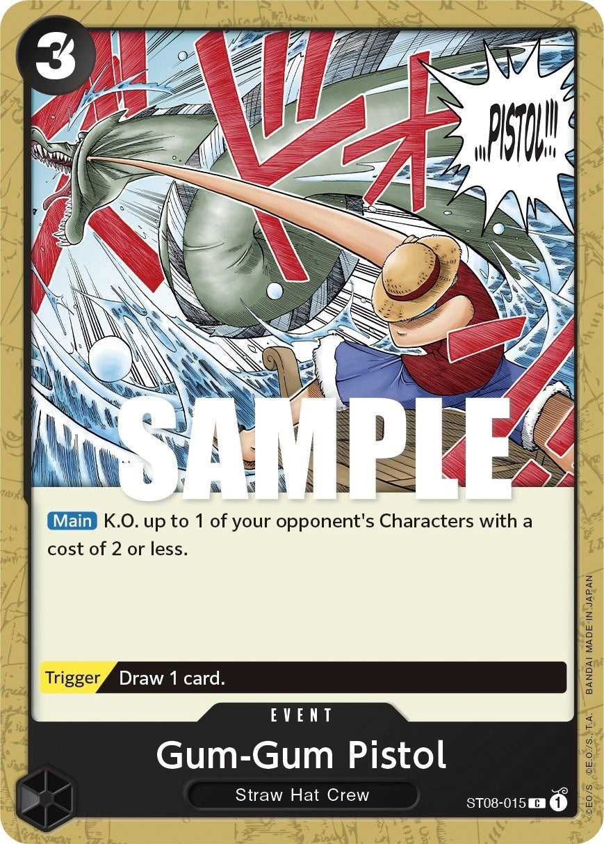 Image for Gum-Gum Pistol (ST08-015) (Starter Deck 8: Monkey.D.Luffy) (ST-08) - One Piece Card Game