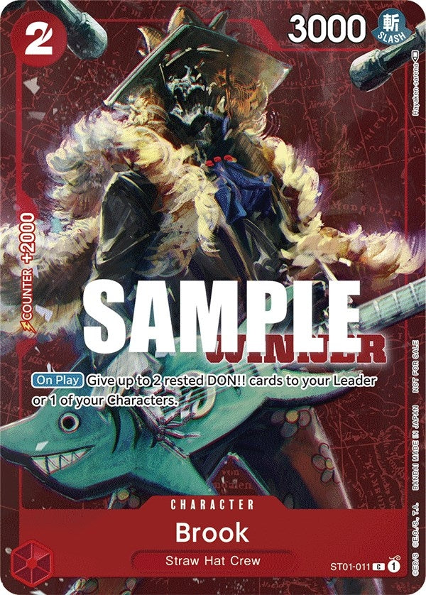 Image for Brook (Winner Pack Vol. 4) (ST01-011) (One Piece Promotion Cards) (OP-PR) - One Piece Card Game