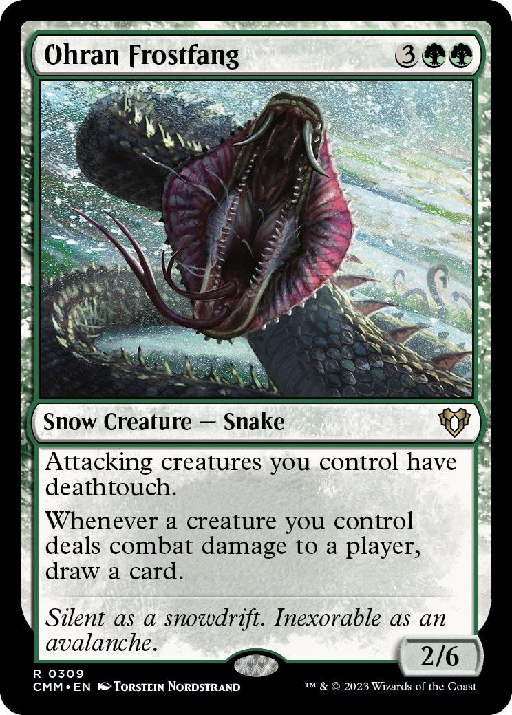 Ohran Frostfang (309) (Commander Masters)