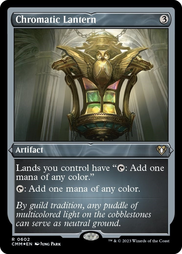 Chromatic Lantern (Foil Etched) (602) (Commander Masters)