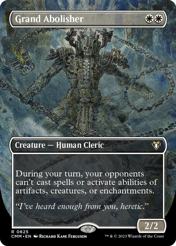 Grand Abolisher (Borderless) (625) (Commander Masters)