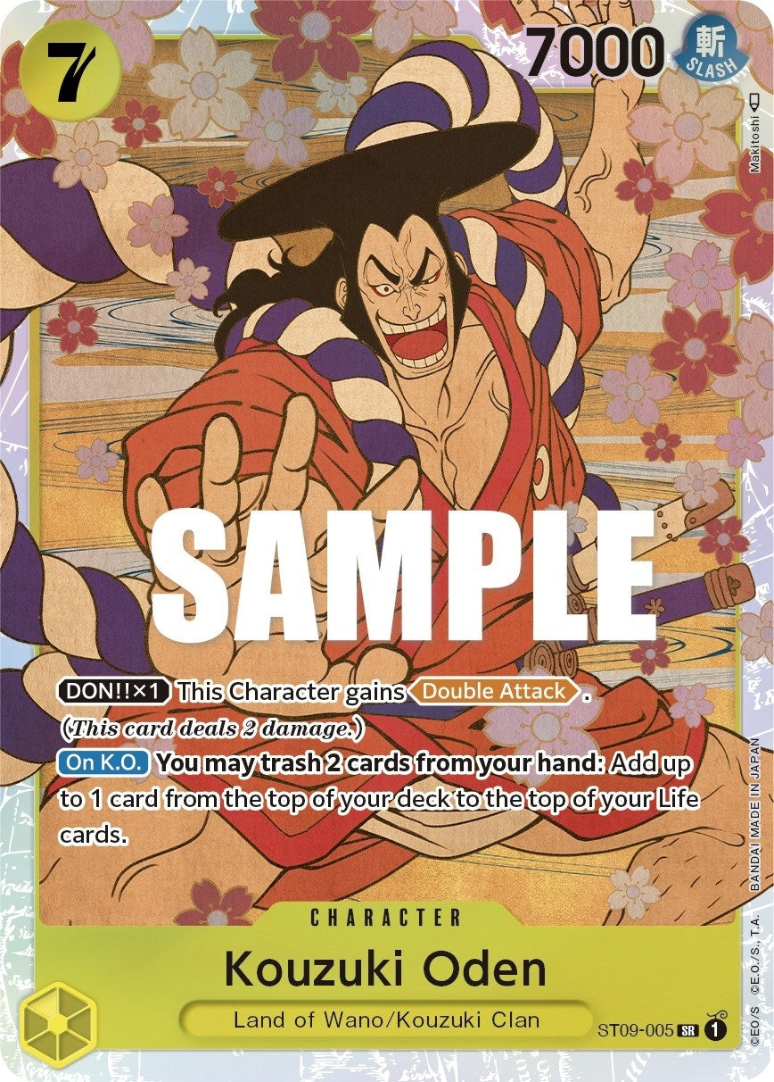 Image for Kouzuki Oden (ST09-005) (Starter Deck 9: Yamato) (ST-09) - One Piece Card Game