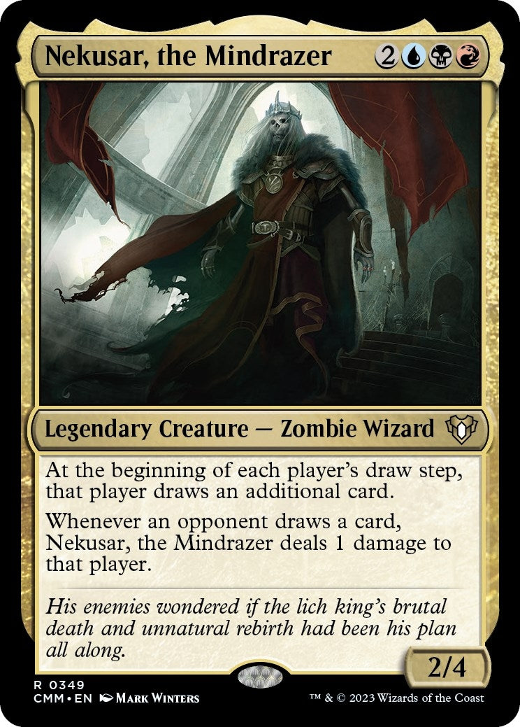 Nekusar, the Mindrazer (349) (Commander Masters)