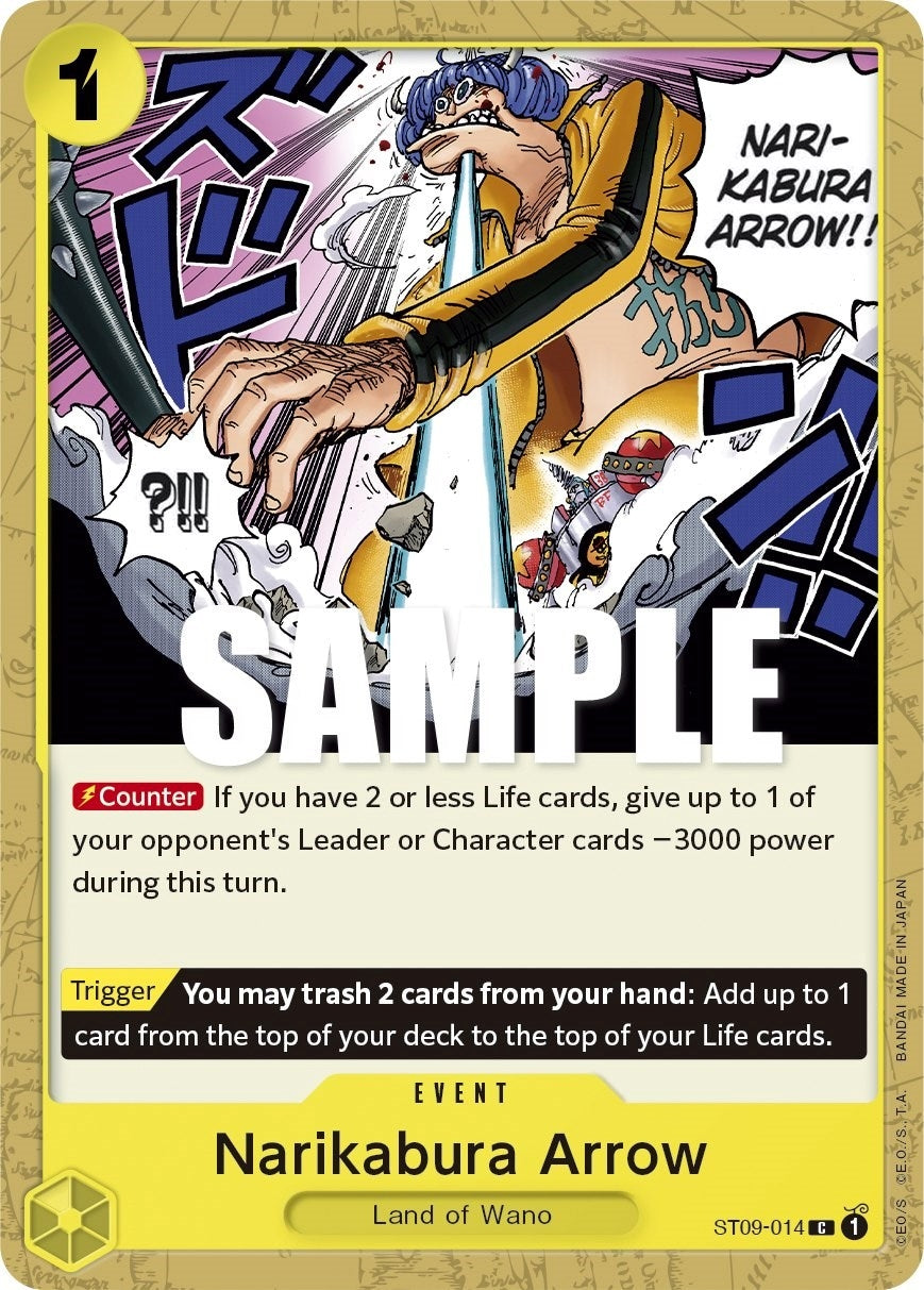 Image for Narikabura Arrow (ST09-014) (Starter Deck 9: Yamato) (ST-09) - One Piece Card Game