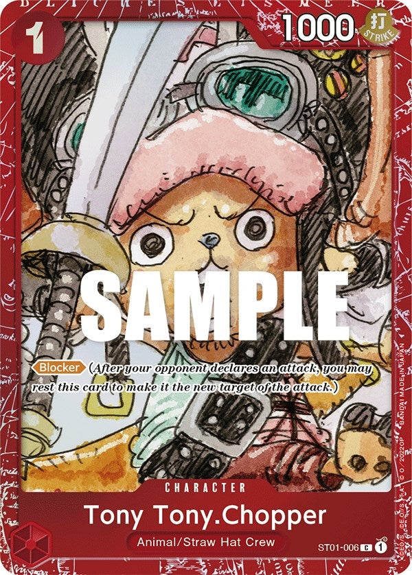 Image for Tony Tony.Chopper (Premium Card Collection -ONE PIECE FILM RED Edition-) (ST01-006) (One Piece Promotion Cards) (OP-PR) - One Piece Card Game