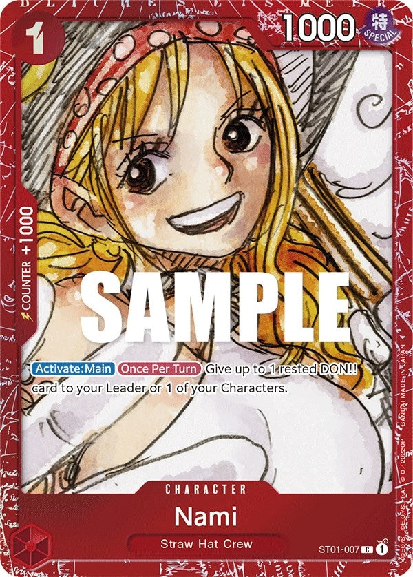 Image for Nami (Premium Card Collection -ONE PIECE FILM RED Edition-) (ST01-007) (One Piece Promotion Cards) (OP-PR) - One Piece Card Game