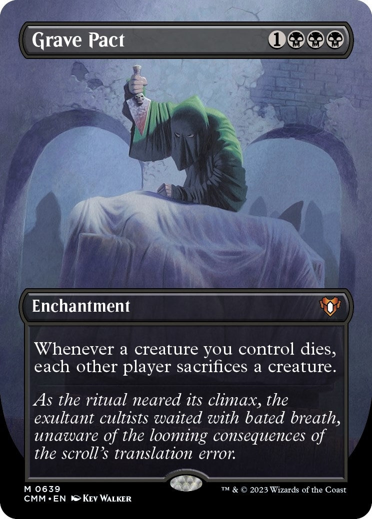 Grave Pact (Borderless) (639) (Commander Masters)