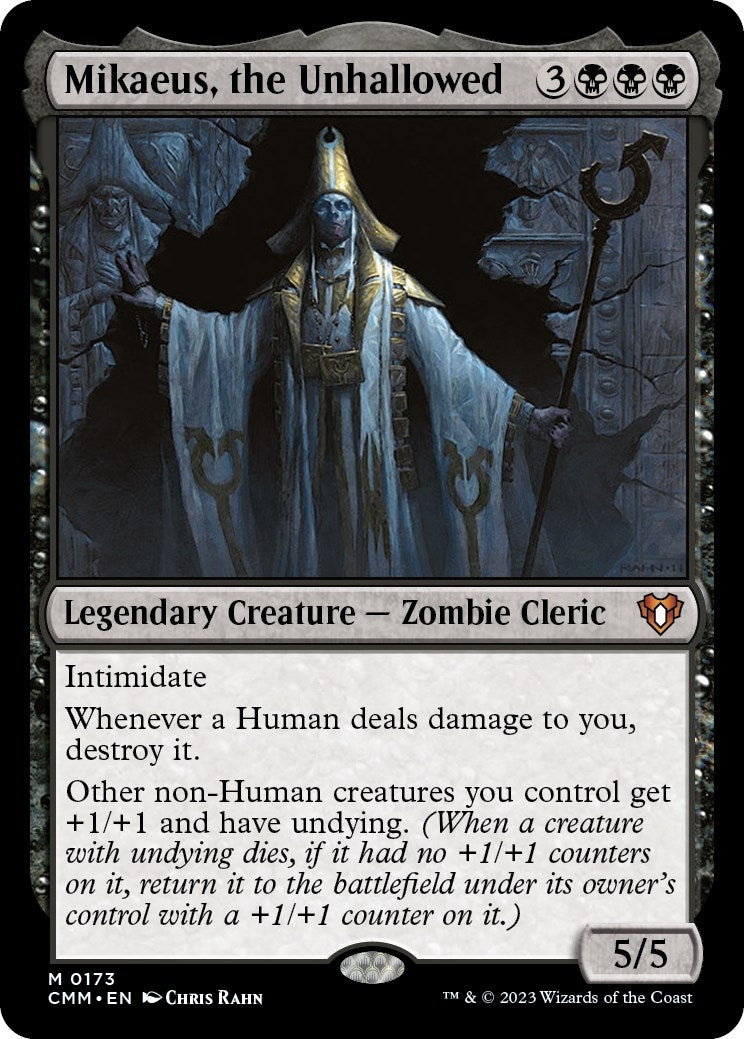 Mikaeus, the Unhallowed (173) (Commander Masters)