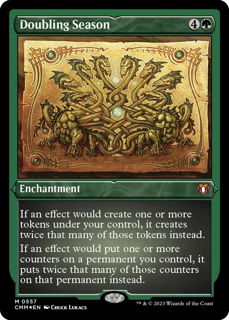 Doubling Season (Foil Etched) (557) (Commander Masters)