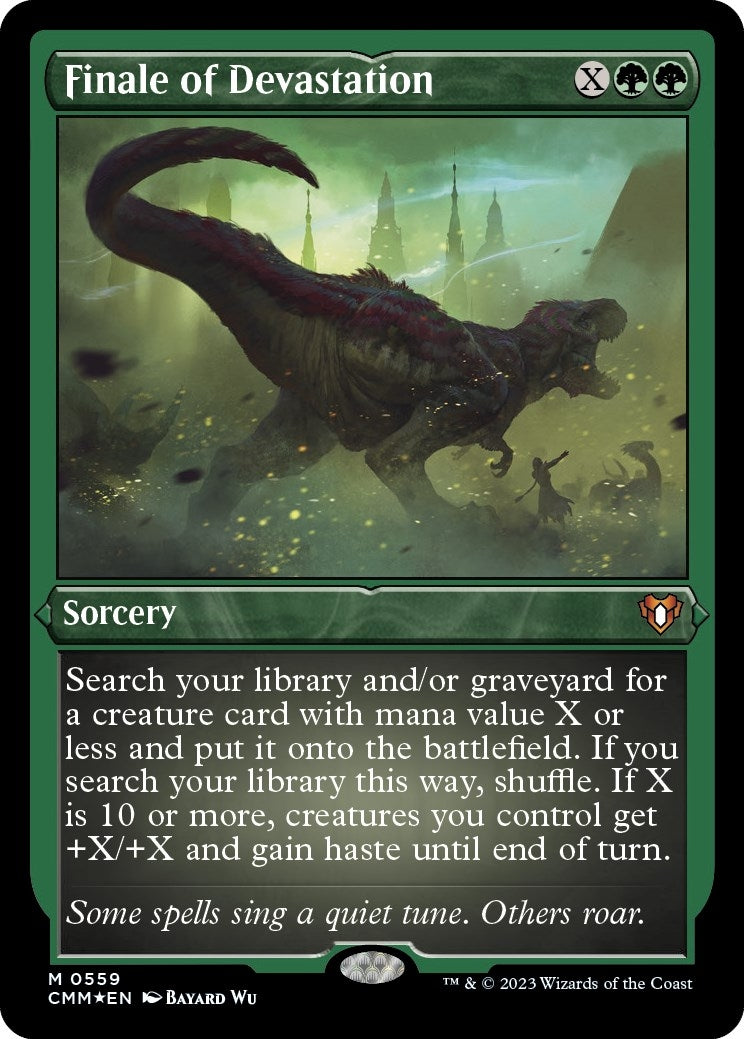 Finale of Devastation (Foil Etched) (559) (Commander Masters)