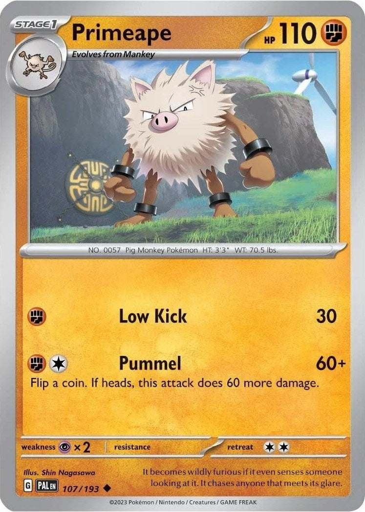 Image for Primeape - 107/193 (Cosmos Holo) (107/193) (Miscellaneous Cards & Products) (MCAP) - Pokemon