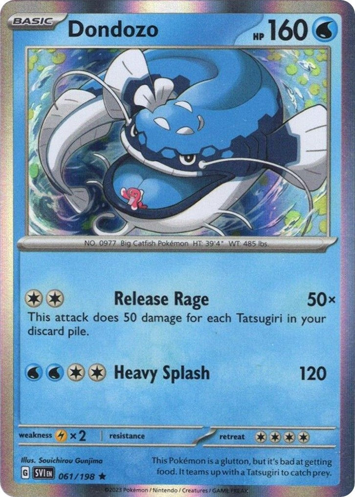 Image for Dondozo - 061/198 (Line Holo) (061/198) (Miscellaneous Cards & Products) (MCAP) - Pokemon