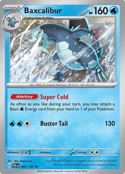Image for Baxcalibur (060/193) (Deck Exclusives) (PR) - Pokemon