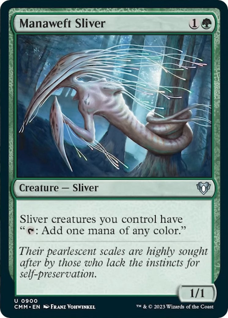 Manaweft Sliver (900) (Commander Masters)