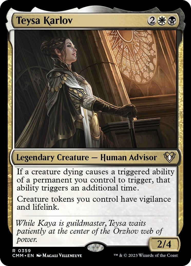 Teysa Karlov (359) (Commander Masters)