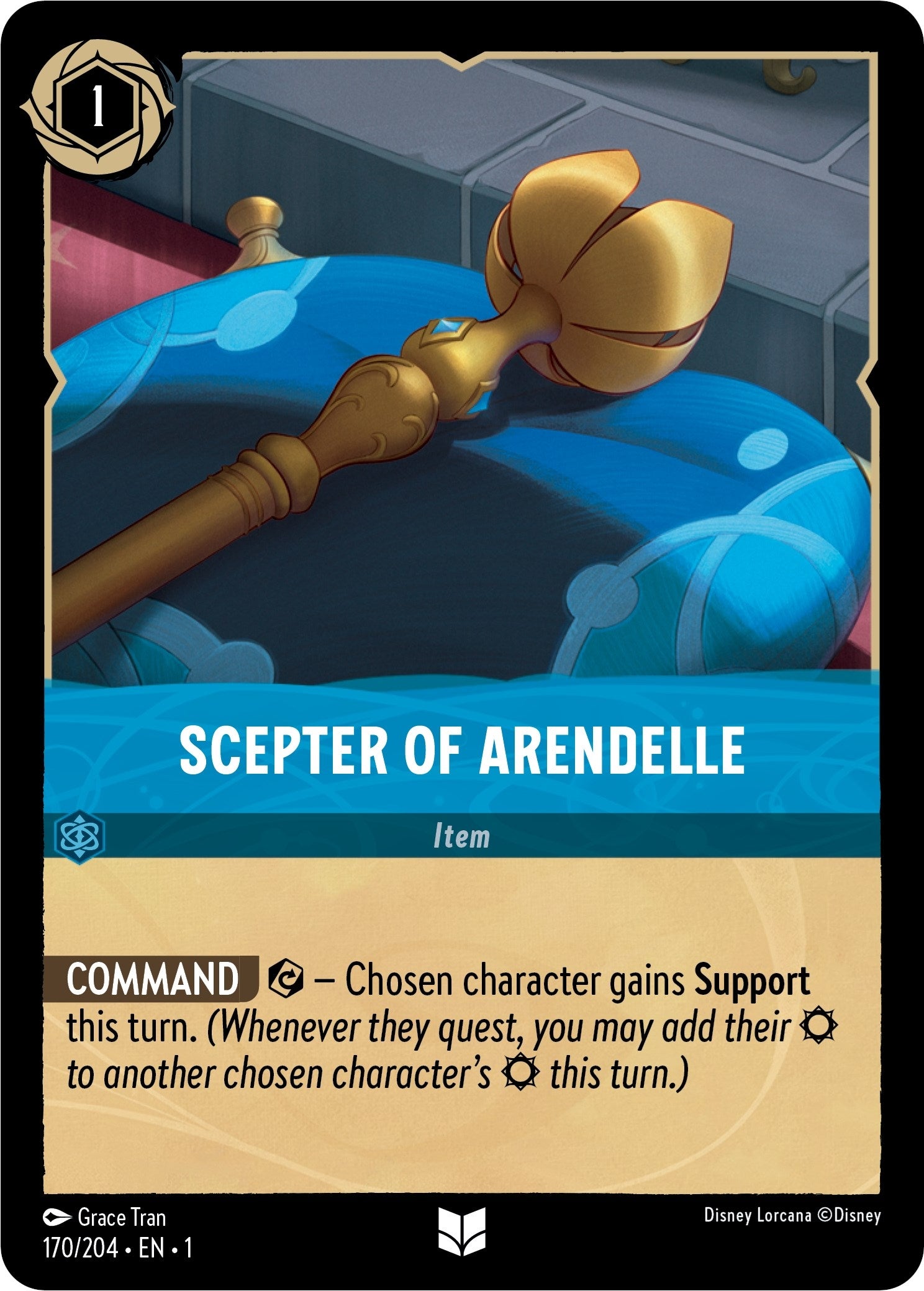 Image for Scepter of Arendelle (170/204) (The First Chapter) (1) - Disney Lorcana