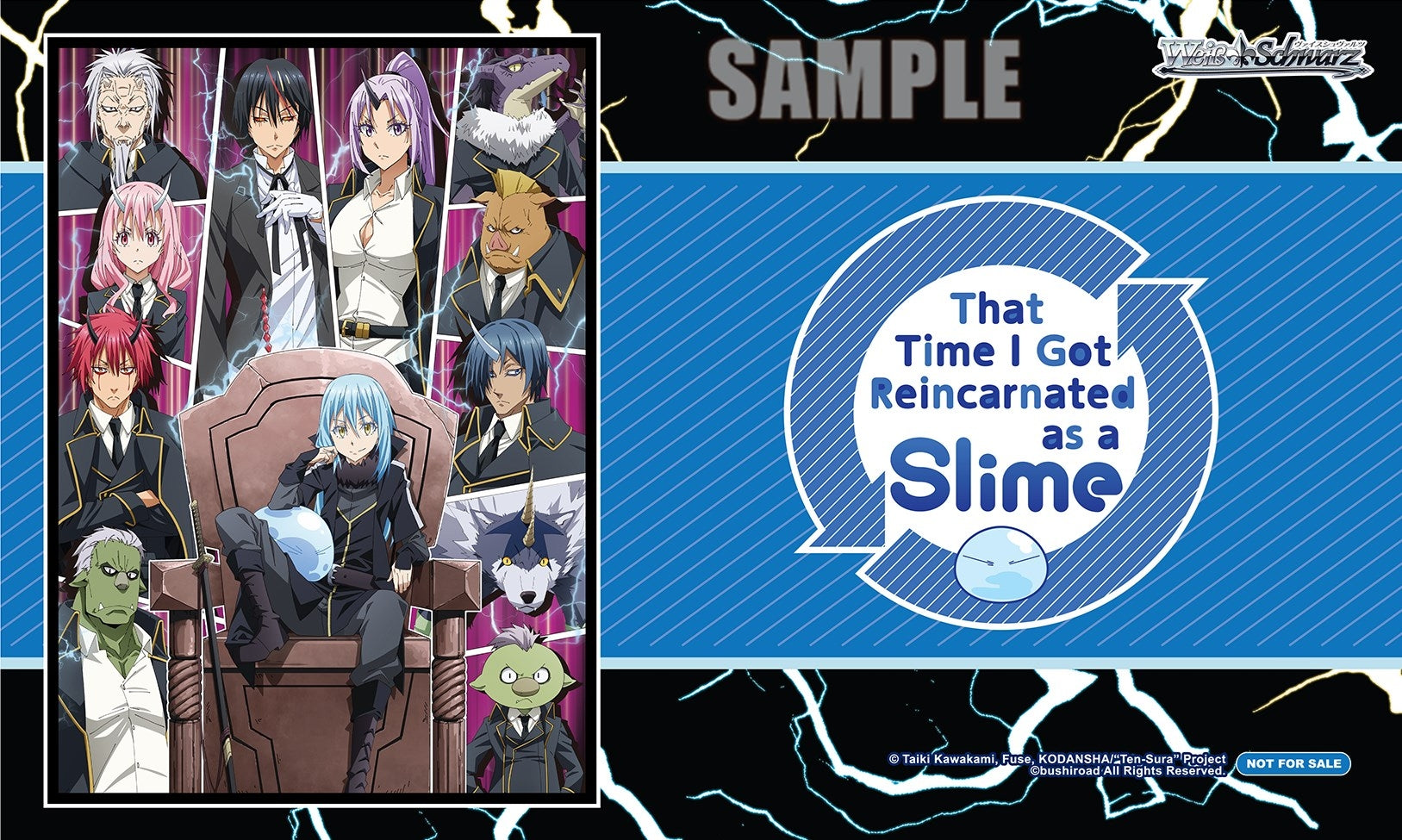 Image for Weiss Schwarz Preorder Stitched Playmat - That Time I Got Reincarnated as a Slime Vol.3 - Playmats
